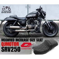 SEAT QJMOTOR SRV250 SRV 250 MODIFIED INCREASE SIZE SEAT ACCESSORIES ACCESSORY MODIFIED MODIFY
