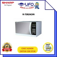 SHARP R728W(IN) Microwave Oven (WHITE)