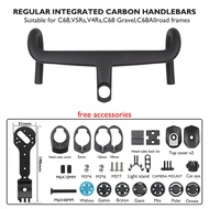 CC.01Conventional integrated carbon fiber handle bar, suitable for C68, V5RS, V4RS, C68 gravel and C