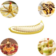 Source Cut Fruit Tool Banana Slicer Cut Banana Knife Creative Fruit Knife Banana Separation 2D3A