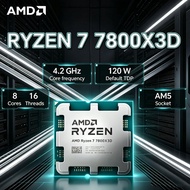 AMD | AMD R7 7800X3D 8-Core 16-Thread 5NM 4.2GHz AM5 Socket 96M L3 Cache 120W DDR5 Gaming CPU Proces