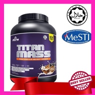 Ready Stock Agym Nutrition Titan Mass 2kg Mass Gainer, Bulking Halal Certified 20 servings (Chocolat