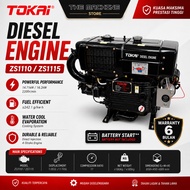 TOKAI ZR1100NML / ZR1125NML Diesel Engine Water-Cooled Electric Start | 18HP / 25HP | Bare Engine
