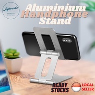 SG Seller | Ready Stock | Aluminum Handphone Stand| Handphone Stand | Tablet Stand | Adjustable Handphone Stand