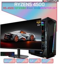 ALL SET RYZEN5 4500 l GTX1060 l MONITOR 24 [SKU0204] RAM 16GB
