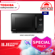 [READY STOCK] TOSHIBA 24L MW2-MM24PF(BK) MW2-MM24PF MICROWAVE OVEN 800W 5 POWER LEVELS **similar to 