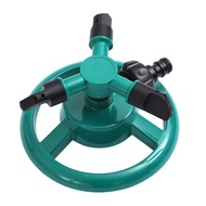 Yard Watering Sprinkler Garden Sprinkler 3-arm 360° Rotating Lawn Sprinkler Adjustable Garden Wateri