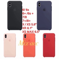 Silicone case Apple iphone 6 6+ 7 7+ 8 8+ X XS XR XS MAX CASING IPHONE