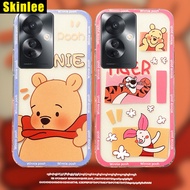 New Design Case For OPPO Reno 11 Pro 11F Case Soft and Transparent Silicone Anti Drop Cartoon Bear Pig Cute Phone Cases for OPPO Reno11 F Pro Back Cover