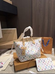 💜LV neverfull 購物袋單肩包