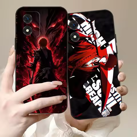 Anime Bleach Dark Cover For OPPO Realme GT 7 7T 6 6T 15 15T 14 14T 13 12 C75 C75x C73 V70S Pro Plus 