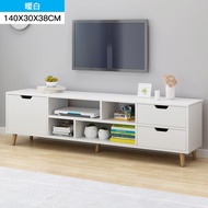 Simple TV Cabinet Storage Bench Modern 6ft Height Entertainment Unit TV Kabinet Kayu 电视柜