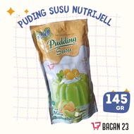 Nutrijell Milk Pudding Melon Flavor (145 gr) / Melon Pudding / Powdered Pudding with Milk