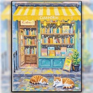 5D Diamond Painting Full Diamond Cat Diamond Painting Cross Stitch Material Package 2026 New Style H