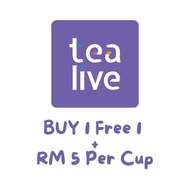Tealive Voucher (B1F1 + 5 rm5 voucher)