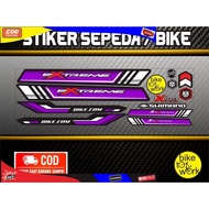 BIKE STICKER / UNIVERSAL STRIPING STICKER ALL BIKE STICKER VARIATIONS POLET BMX BIKE STICKER SIMPLE 