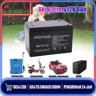 (COD) Aki Battery12V 8Ah / aki tangki semprot elektrik / aki tangki semprot elektrik / aki sprayer elektrik / AKI Baterai Aki Kering 12v 8Ah / Aki 6v 4.5ah / aki kering 6v 12ah / aki battery batre accu sprayer elektrik 12v 8ah / aki mobil mobilan anak