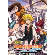 NANATSU NO TAIZAI ( VOL.1-124 END ) +4 MOVIES + 2 OVA + SPECIAL DVD + EXTRA