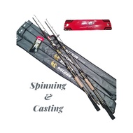 EXP ASCEND SPINNING & CASTING FISHING ROD