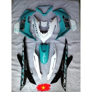 🇻🇳AEROX NVX V2 COVER SET VIETNAM SKY BLUE/WHITE🩵