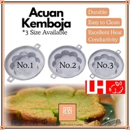 Acuan Kemboja/ Acuan Kuih Bakar/Acuan Pecah Lapan Aluminium