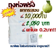/ยกกระสอบ20มัด/ ถุงห่อฝรั่ง ตราดาว ขนาด 6X13 ตราดาว ถุงห่อฝรั่ง หนาขุ่น กันUV หนาพิเศษ แบบเจาะรูนำ้ไ