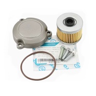 Motorcycle Oil Filter Cleaner Cover Cap Oil Seal For CFMOTO 250NK 250SR CF250NK CF250SR CF MOTO NK25