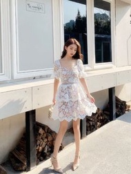 Self portrait style 白色裙