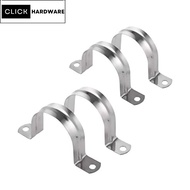 Conduit Clamp HD/ U Throat Clamp/ C Clamp Single for EMT IMC RSC GI and PVC Pipe ClickHardware