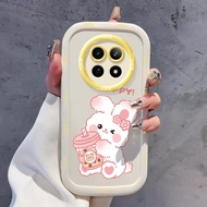 Realme 12 5G 13 5G C65 5G Narzo 70X 5G Narzo N65 5G Case Cute Rabbit / Bear Case