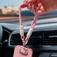 [QOE] Hello Kitty Phone Lanyard-Dual Hook Cute Lanyard Gift-Pink Rotating Phone Charm Birthday Prese