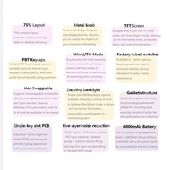 [Good] Ajazz AK820 GTS 75% Mechanical Keyboard Wired RGB