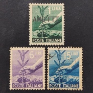 1945 Stamp Italy-Used Stamp-Hand Planting An Olive Tree