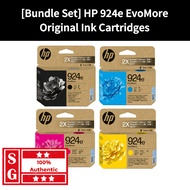[Value Set] HP 924e EvoMore Original Ink Cartridges Black Cyan Magenta Yellow HP 924 Ink Cartridge H