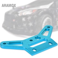Aramox Durable Heavy Duty Aluminum Alloy Front Gear Box Plate for RC HPI 1/8 WR8 FLUX