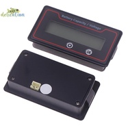 [DelicationS] Car Battery Charge Level Indicator 12V 24V 36V 48V 60V 72V  Capacity Meter Tester Disp