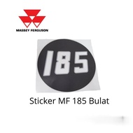 Sticker Tractor MF185 (Round/ Bulat) -Tractor MF