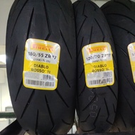 Pirelli Diablo Rosso 3 set tayar superbike size 120/70-17 & 180/55-17