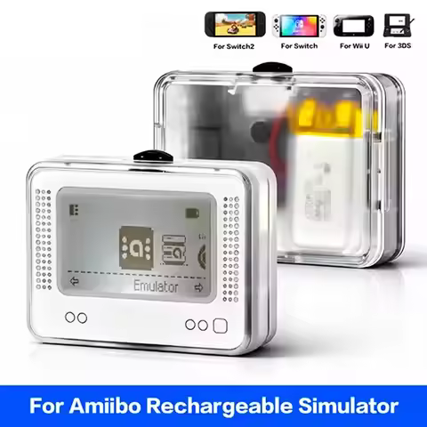 For Amiibo NFC Pixl Emulator Simulator Chargeable Bluetooth Intelligent Simulator for Switch2/Switch