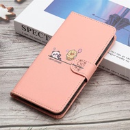 Cartoon Leather Case Samsung Phone Case Suitable for Samsung Galaxy A57 A37 A56 A17 A27 S24 S25 S26 