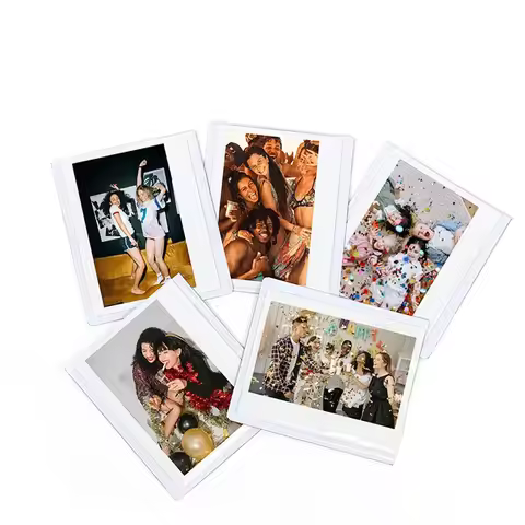 5-Inch 5 Pack Instax Wide Film Magnetic Photo Frame for Fujifilm Instax Square SQ10 SQ20 SQ6 SP3 Cam