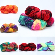 50g Hand Knitting Wool Crocheted Yarn DIY Weaving Blanket Scarf Sweater Thread Crafts Segment Dyed S