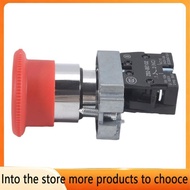 【lezheng】22mm NC Red Mushroom Emergency Stop Push Button Switch 600V 10A ZB2-BE102C XB2-BS542X1