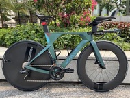 綠色 M碼 2026 JAVA VEGA TT  電變24速 桶軸油剎 碳纖維公路車 送水架前後蛙燈