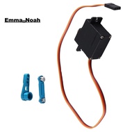 Three Wire Metal Gear Servo with Servo Arm Servo Rod for  144001 124019 124018 A959-B A959 RC Car Up