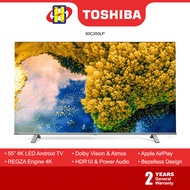 Toshiba 4K UHD Smart TV (50" / 55" / 65" /75") Ultra Essential PQ Technology 50C350LP / 55C350LP / 65C350LP / 75C350LP
