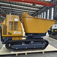 Multifunctional Mining and Agriculture Rotation Mini Dumper Hydraulic Crawler Rubber Tracked Mud Bug