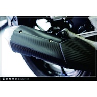 Color Sticker Artisan 2019 MT-15 Exhaust Pipe Kameng Simulation Forged Carbon Fiber Car Film Anti-Sc