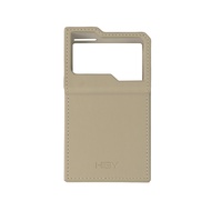 HiBy R4 เคสหนังอย่างเป็นทางการ R4 HiBy วัสดุ PU สีขาวสีเบจ