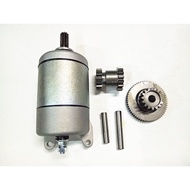 Suitable for Haojue Silver Leopard HJ150-3 Yueguan HJ150-6/HJ125-16 Starter Motor Motor Double Teeth